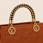 Aurelia Luxe Handbag – Cognac Brown