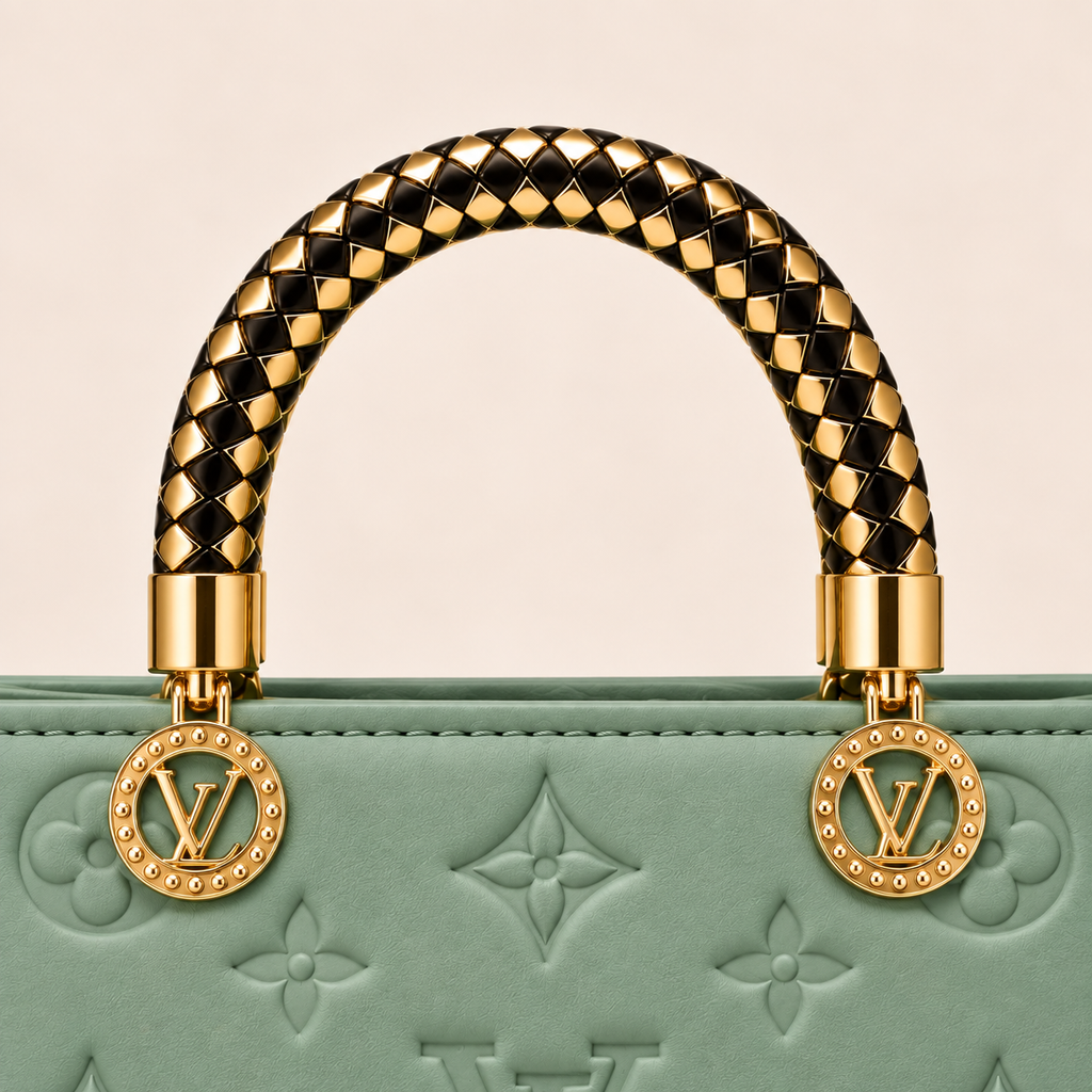 Aurelia Luxe Handbag – Sage Green