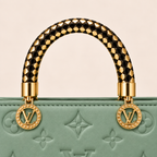 Aurelia Luxe Handbag – Sage Green