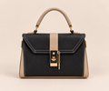 Avelora Black & Cream Handbag
