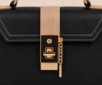 Avelora Black & Cream Handbag