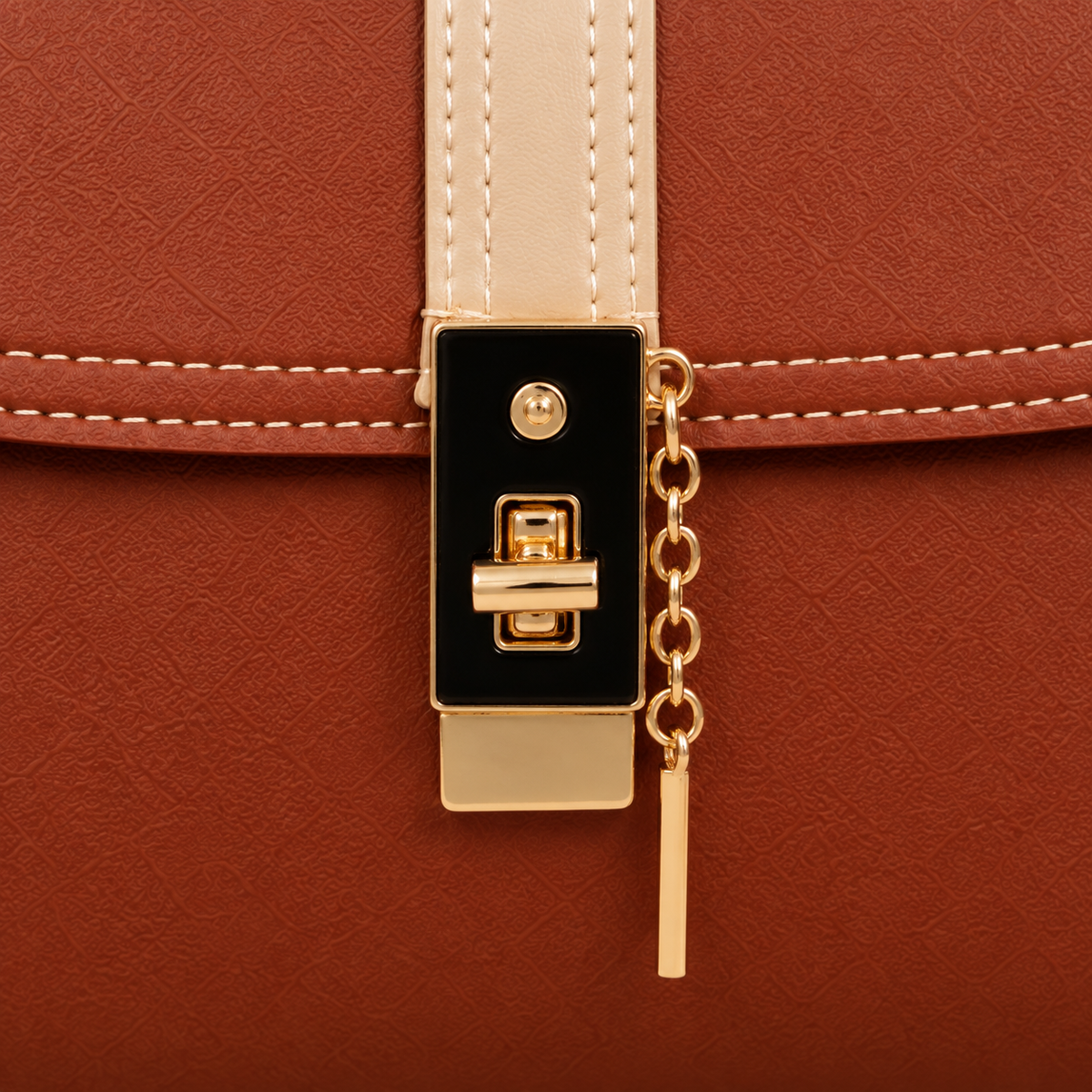 Avelora Brown & Cream Handbag