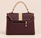 Avelora Chocolate & Cream Handbag