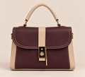 Avelora Chocolate & Cream Handbag