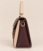 Avelora Chocolate & Cream Handbag