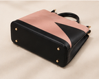 Blush Noir Luxe Handbag