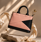 Blush Noir Luxe Handbag