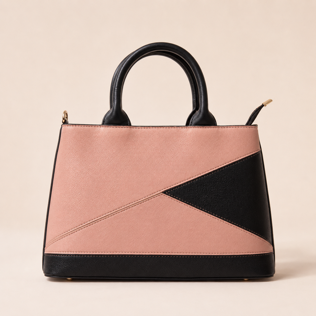 Blush Noir Luxe Handbag
