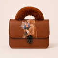 Caramel Bloom Handbag