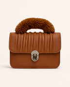 Elara Luxe Shoulder Bag – Brown