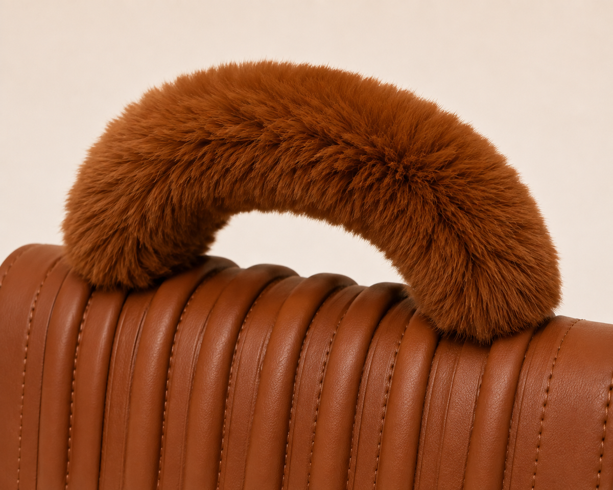 Elara Luxe Shoulder Bag – Brown