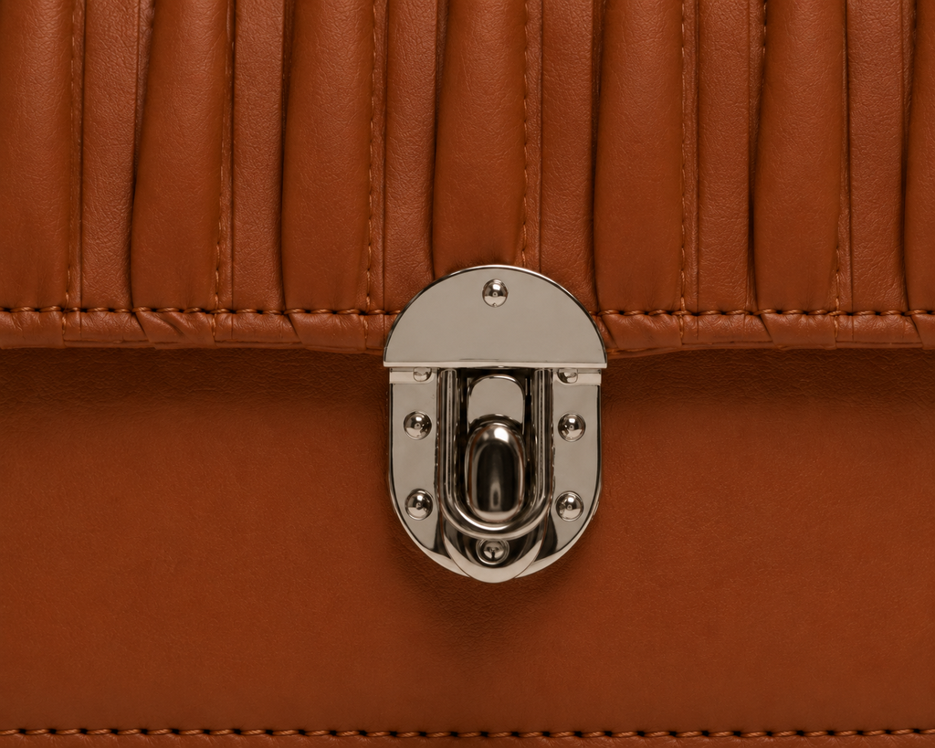 Elara Luxe Shoulder Bag – Brown