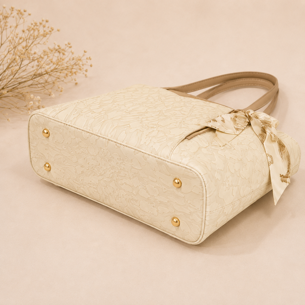 Ivory Charm 2-Piece Handbag Set