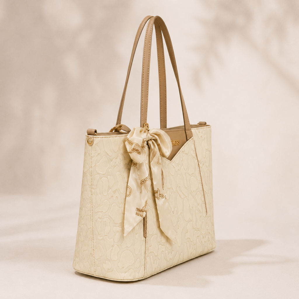 Ivory Charm 2-Piece Handbag Set