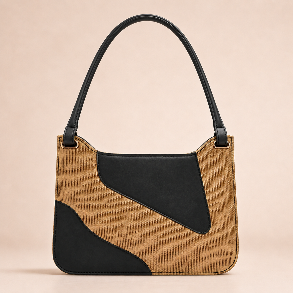 Luna Contrast Shoulder Bag