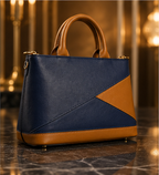 Noir Camel Luxe Handbag