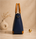 Noir Camel Luxe Handbag