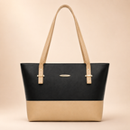 Noir Luxe 3-Piece Handbag Set