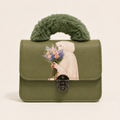 Olive Bloom Handbag
