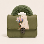Olive Bloom Handbag