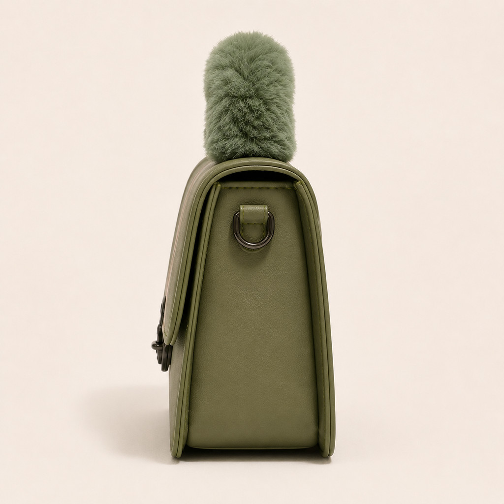 Olive Bloom Handbag