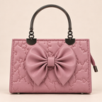 Roselle Bow Handbag – Pink