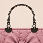 Roselle Bow Handbag – Pink