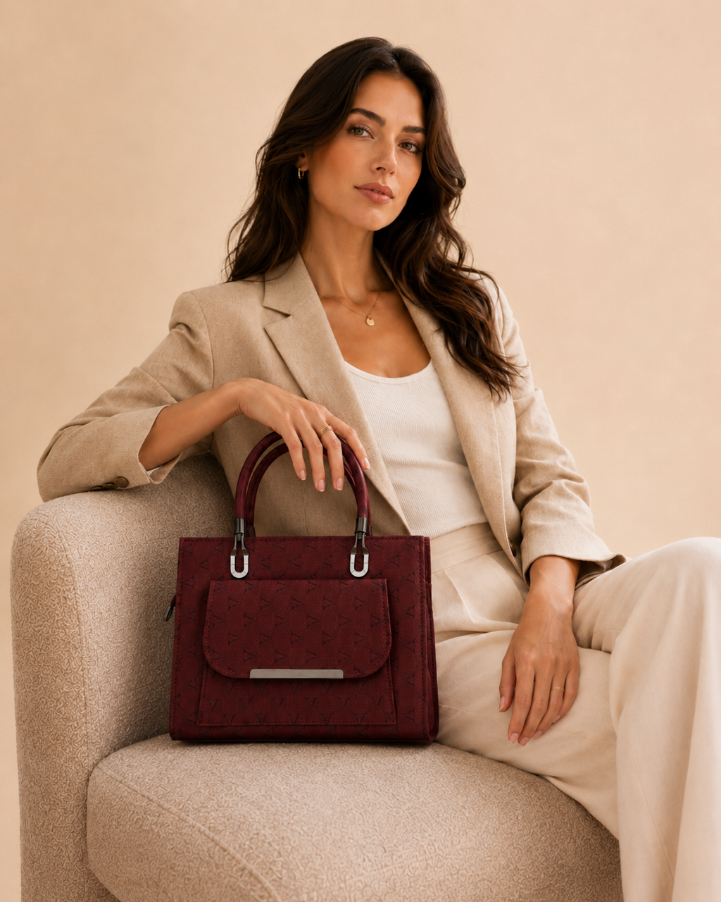 Ruby Heritage Handbag